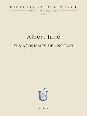 cover image of Els aformismes del notari